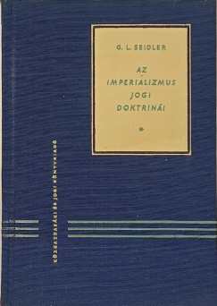 Grzegorz Leopold Seidler - Az imperializmus jogi doktrini