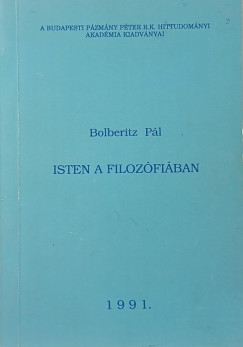 Bolberitz Pl - Isten a filozfiban