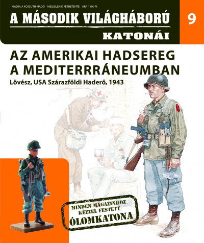 - Az amerikai hadsereg a Mediterráneumban - Lövész, USA Szárazföldi Haderő, 1943