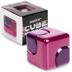 Bopster fidget fém kocka pink és lila