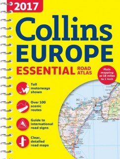 Eurpa atlasz (Collins Essential) - 2017
