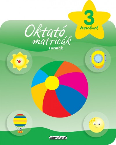 - Oktató matricák - Formák (3 éveseknek)