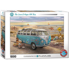 Greg Giordano - A szerelem �s a rem�ny VW busza, 1000 db-os puzzle (EUROGRAPHICS, 6000-5310)