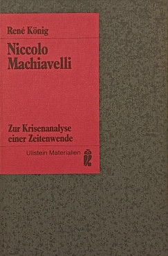 René König - Niccolo Machiavelli