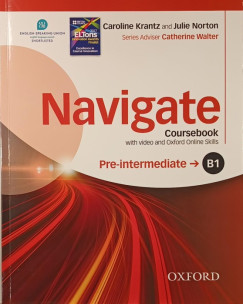 Caroline Krantz - Julie Norton - Navigate Coursebook Pre-Intermediate B1 (+DVD)
