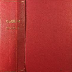 Gyógyszerésztörténei Diárium 1972-1974.