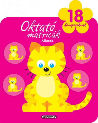 - Oktató matricák - Állatok (18 hónaposoknak)