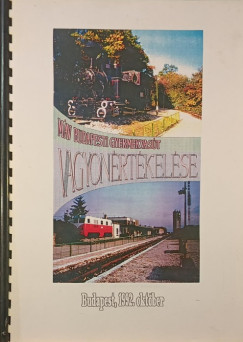 MÁV Budapesti Gyermekvasút vagyonértékelése