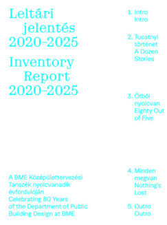 Szabó Levente (Szerk.) - Leltári jelentés 2020-2025 - Inventory Report 2020-2025