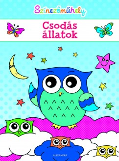 Színezőműhely - Csodás állatok