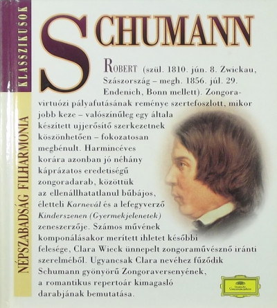  - Robert Schumann (1810-1856) + CD