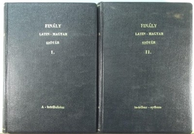 Finály Henrik (Szerk.) - A latin nyelv szótára