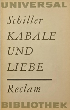 Friedrich Schiller - Kabale und Liebe - Kép!