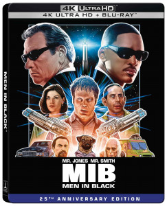 Barry Sonnenfeld - Men In Black - Sötét zsaruk - 25 éves jubileumi kiadás - limitált, fémdobozos 4K Ultra HD+ Blu-ray