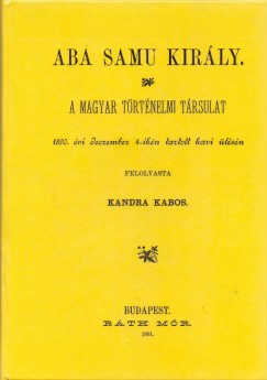 Kandra Kabos - Aba Samu kir�ly