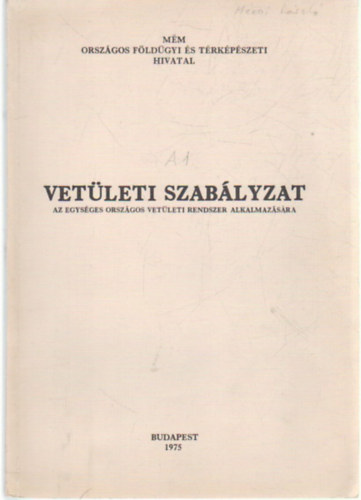 F�ldm�r�si Int�zet - Vet�leti szab�lyzat