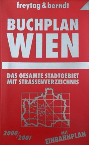 Freytag & Berndt - Buchplan Wien- 1:20000