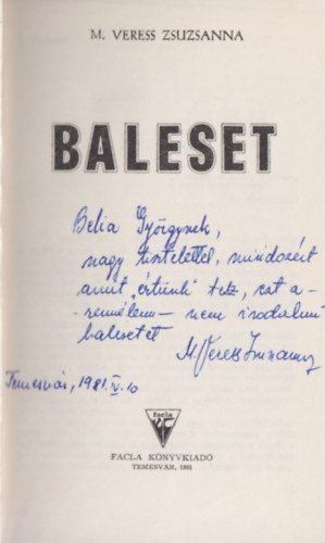 M. Veress Zsuzsanna - Baleset (Dedik�lt)