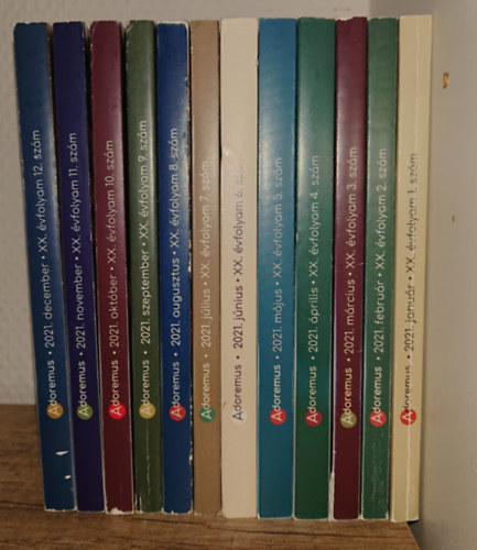 Az Adoremus című keresztény folyóirat teljes 2021-es évfolyama