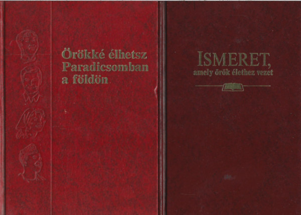 3 db k�nyv, Ismeret, amely �r�k �lethez vezet, �r�kk� �lhetsz Paradicsomban a f�ld�n, Az �let-hogyan j�tt l�tre?