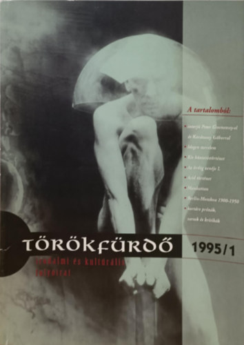Törökfürdő irodalmi és kultúrális folyóirat 1995/1
