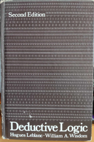 William A. Wisdom Hugues Leblanc - Deductive Logic