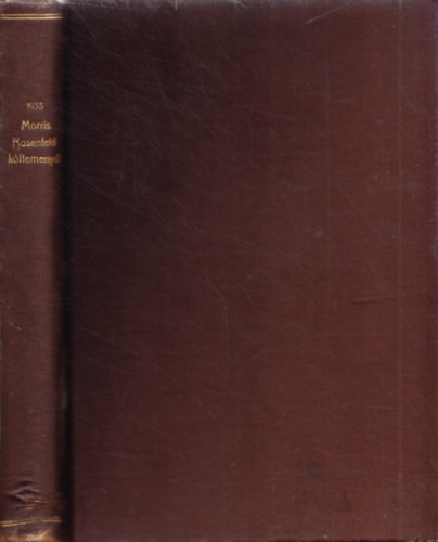 Morris Rosenfeld - Morris Rosenfeld k�ltem�nyei (Gett�dalok)
