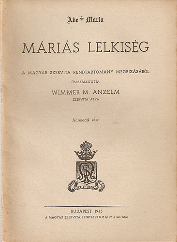 Wimmer M. Anzelm - Mris lelkisg III. rsz