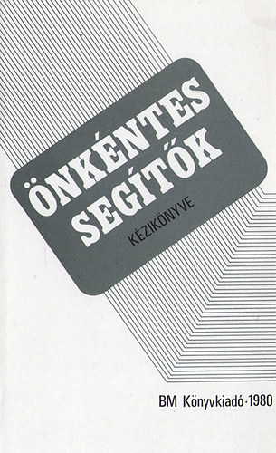 Önkéntes segítők kézikönyve