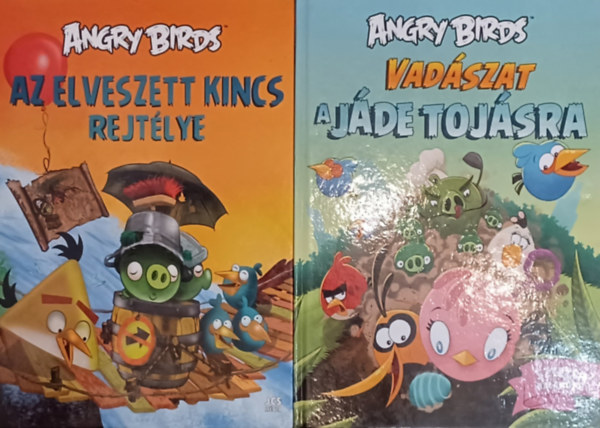 Sari Peltoniemi - 2 db Angry Birds knyv:  Vadszat a jde tojsra Sztella kalandjai  +  Az elveszett kincs rejtlye