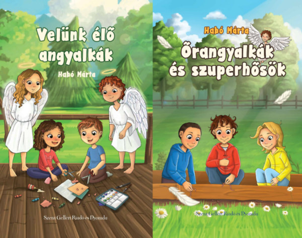 Hab Mrta - 2 db Hab Mrta angyalks meseknyv: Velnk l angyalkk + rangyalkk s szuperhsk