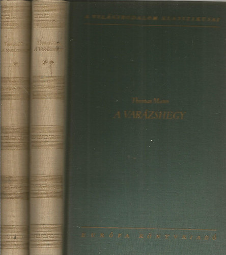 Thomas Mann - A var�zshegy I-II.