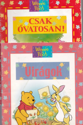 Makay Lszl - 7 db Winnie the Pooh ( Micimack ) : Virgok + Csak vatosan! + A ngy vszak + Szmok + A szivrvny sznei + Ellenttek vilga + Mennyi az id?
