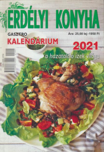 Erdlyi Konyha kalendrium 2021