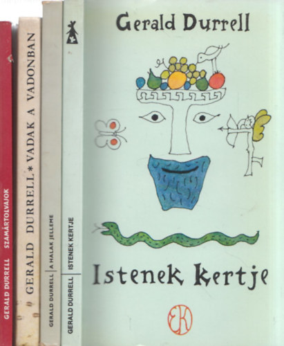 Gerald Durrell - 2 db Gerald Durrell mű: A halak jelleme + Szamártolvajok