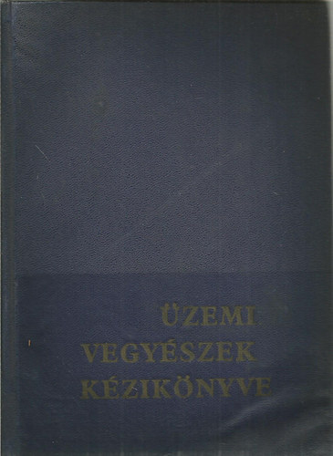 Szekeres Gbor - zemi vegyszek kziknyve