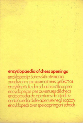 Encyclopaedia of chess openings ( tbbnyelv ) B II