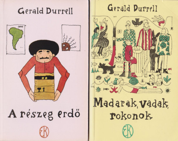 Gerald Durrell - A rszeg erd + Madarak, vadak, rokonok (2 m)