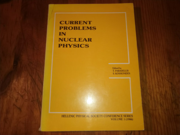 Tbb szerz - Current problem in Nuclear Physics