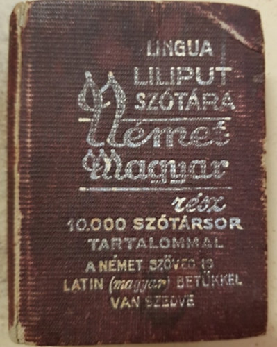 Altai Rezs  (szerk.) - Schenk Liliput Zsebsztra Nmet-Magyar rsz (miniknyv)