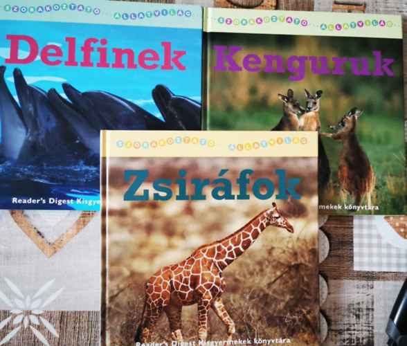 Readers Digest - Zsirfok + Kenguruk + Delfinek (3db)