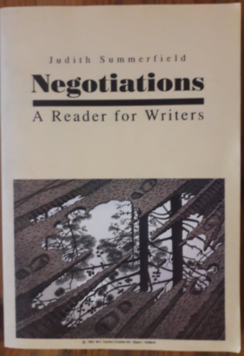 Judith Summerfield - Negotiations - A Reader for Writers