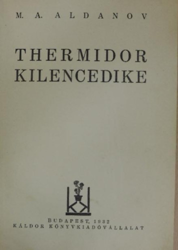 M. A. Aldanov - Thermidor kilencedike