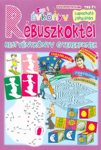 Tapsi Rébuszkoktél rejtvénykönyv gyerekeknek