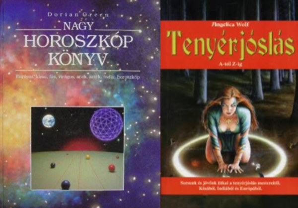 Angelica Wolf Dorian Green - Nagy horoszkp knyv + Tenyrjsls A-tl Z-ig (2 m)