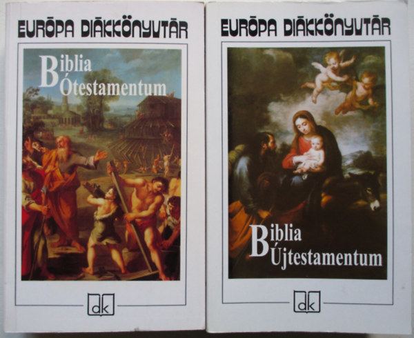 Biblia - Ótestamentum + Biblia - Újtestamentum (Európa diákkönyvtár)