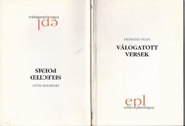 Desmond Egan - Válogatott versek/ Selected poems