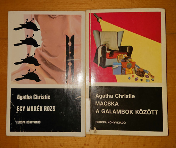 Agatha Christie - 2 krimi Agatha Christiet�l: Egy mar�k rozs, Macska a galambok k�z�tt