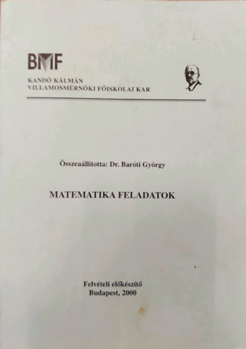 Dr. Barti Gyrgy - Matematika feladatok