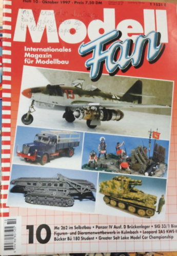 Modell Fan okt�ber 1997 - n�met nyelv� makettez�